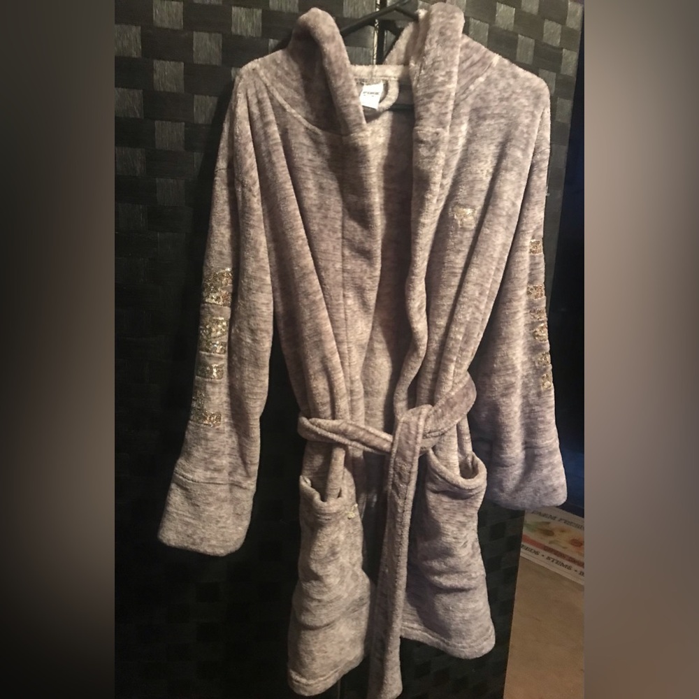 Pink sequin robe size M/L